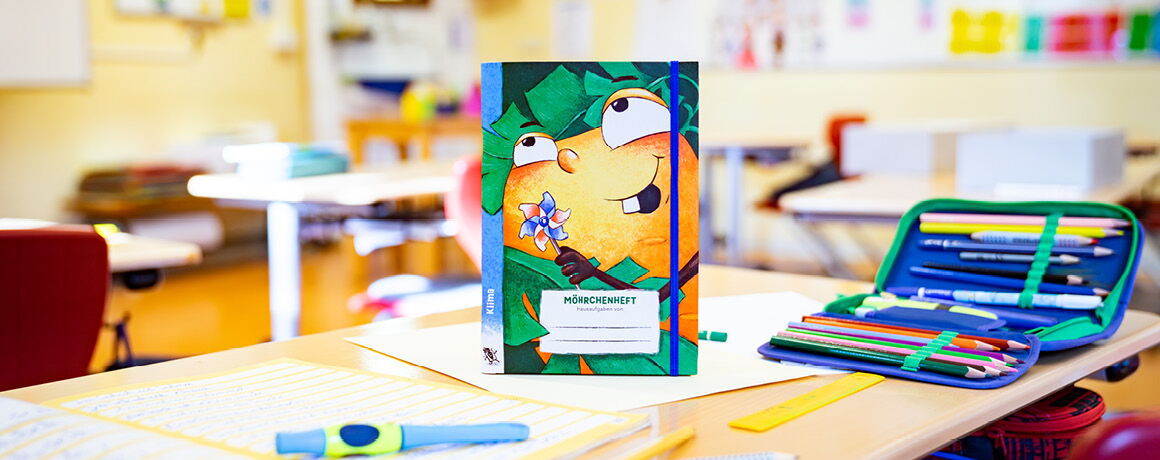 Das nachhaltige Hausaufgabenheft für die Grundschule