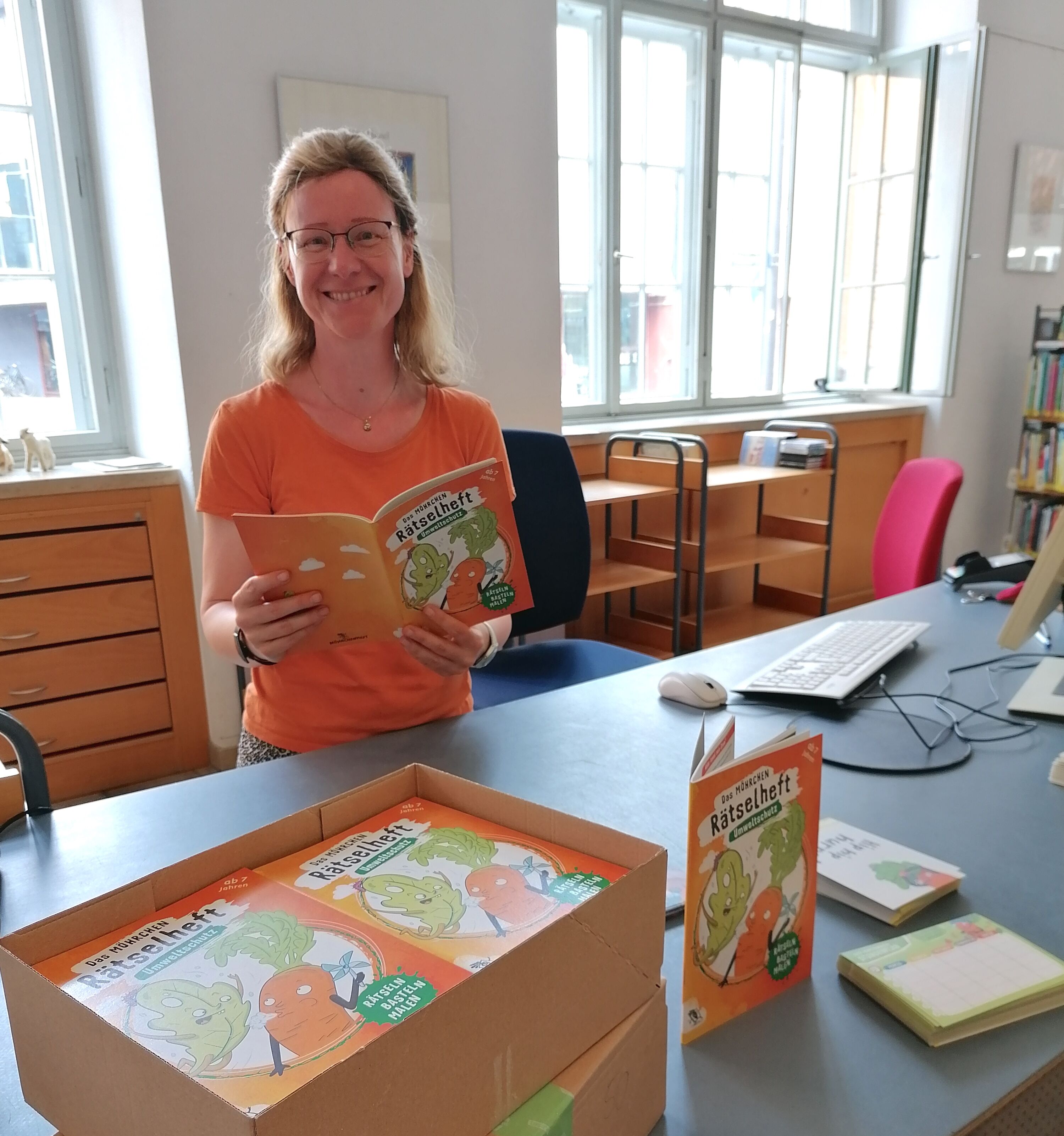 Möhrchen-Rätselheft geht an Thüringer Bibliotheken